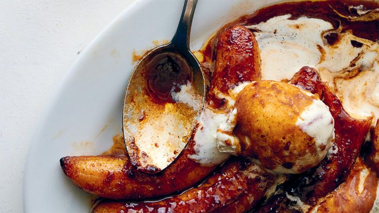 Sam Sifton's Bananas Foster; photo by by David Malosh