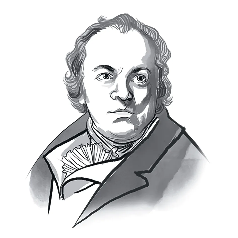 William Blake; ILLUSTRATION BY JOHN JAY CABUAY