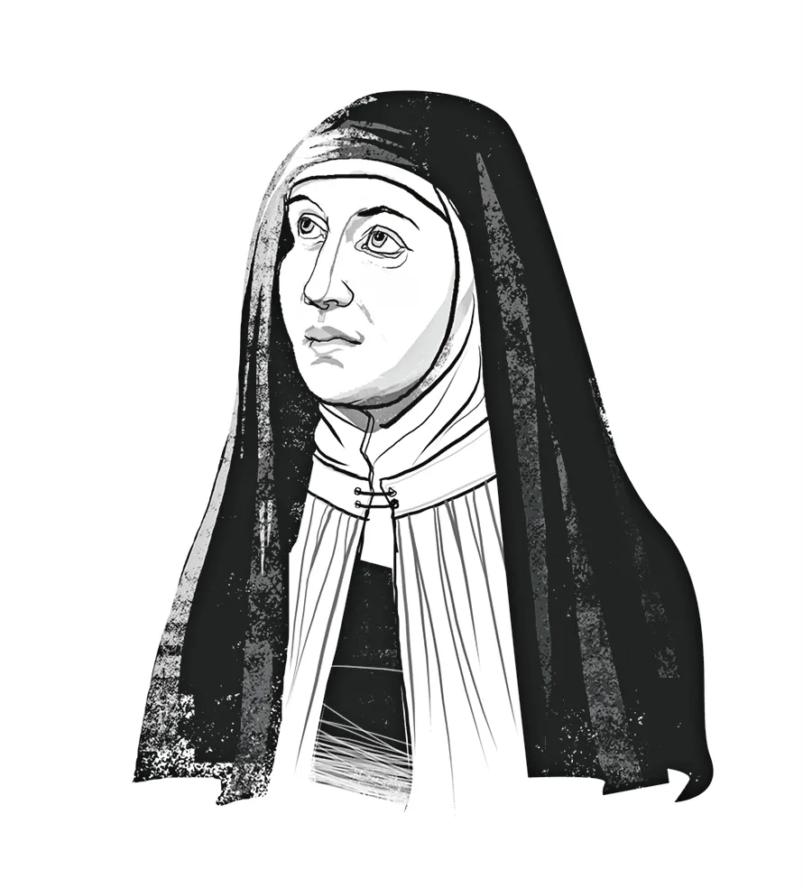 TERESA OF ÁVILA; ILLUSTRATION BY JOHN JAY CABUAY