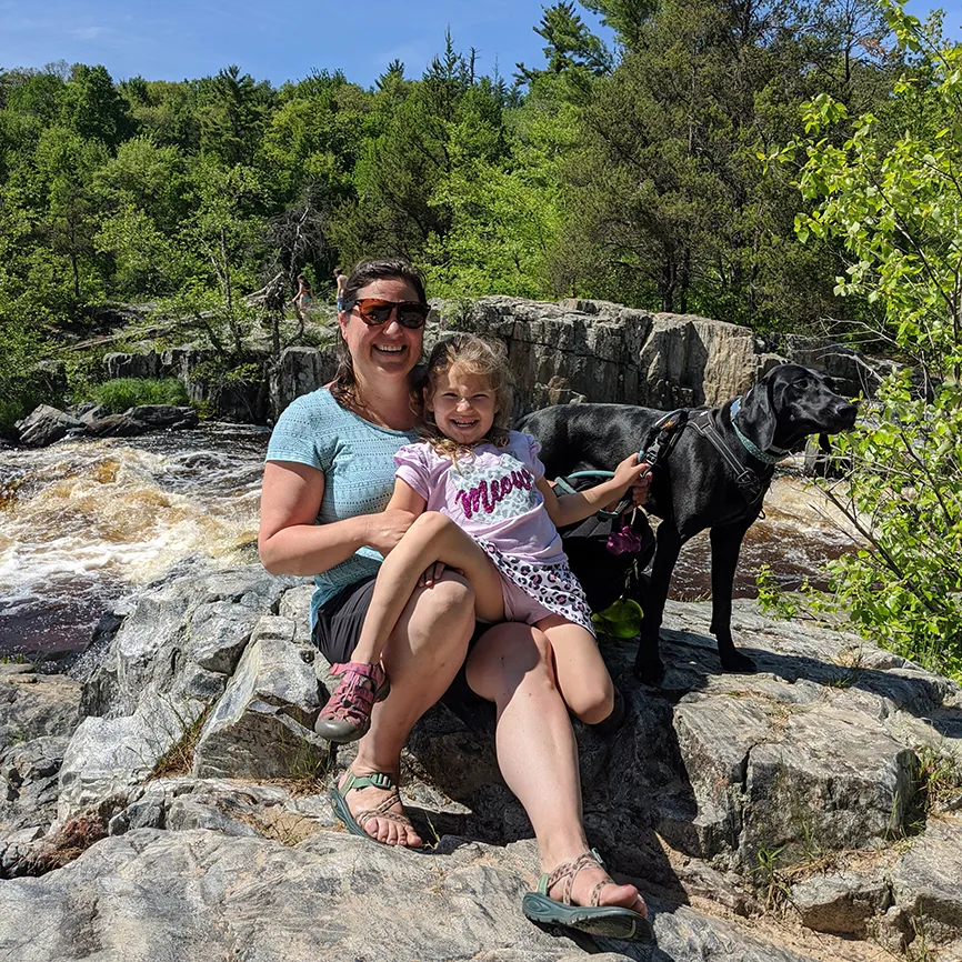 Big Spring Falls; Eau Claire, WI