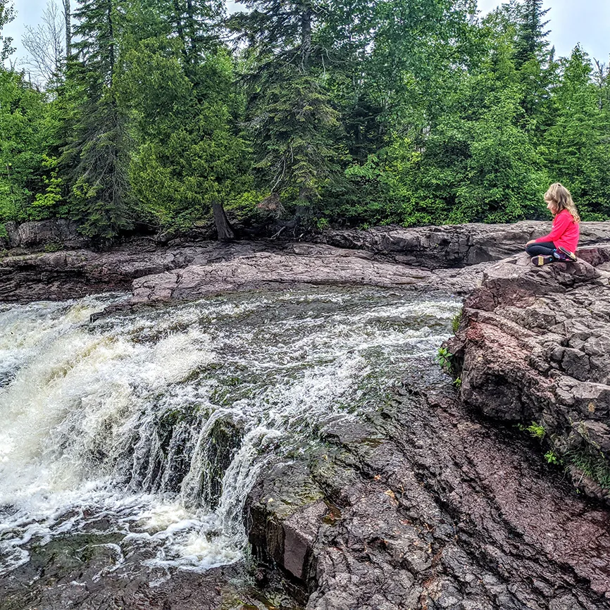 Namaste Falls; Temperance River State Park, Minnesota