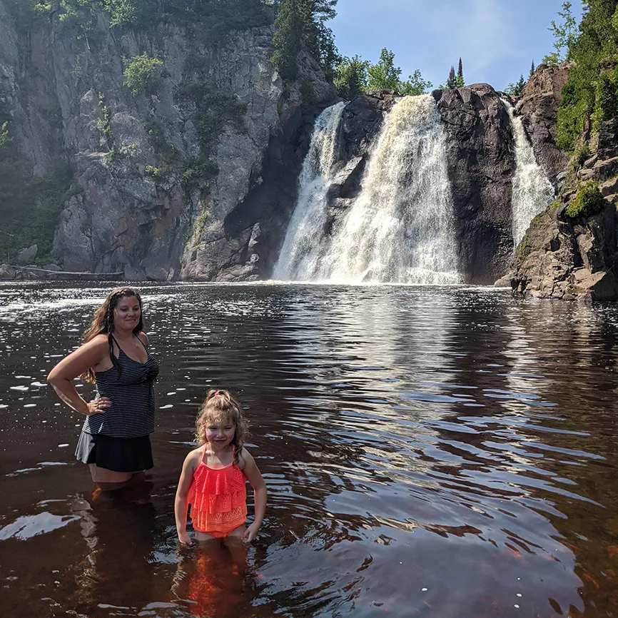 High Falls; Tettegouche State Park, Minnesota