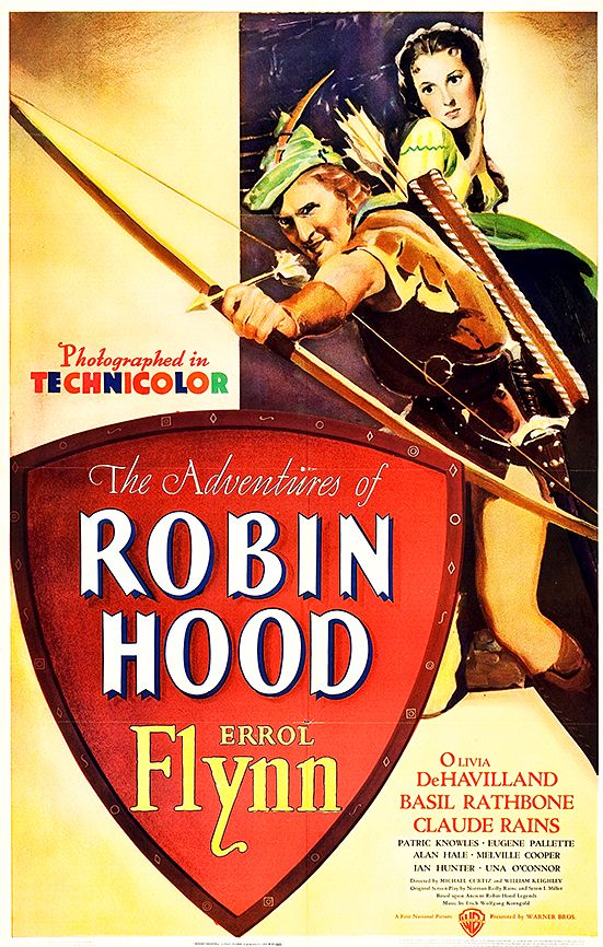 The Adventures of Robin Hood poster