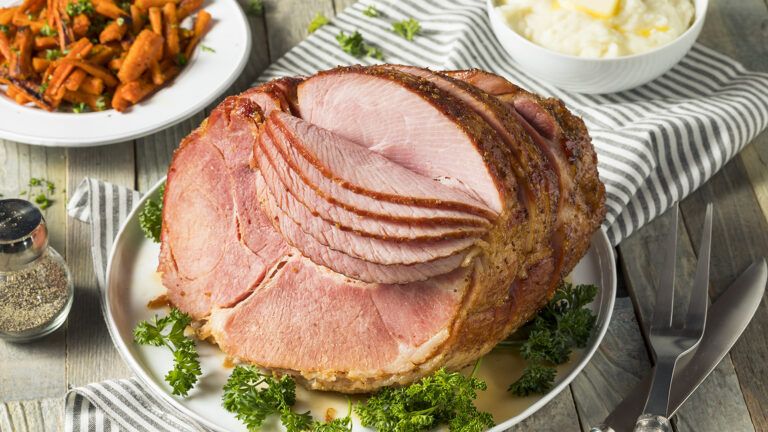 A table set for a 'Little Easter' dinner