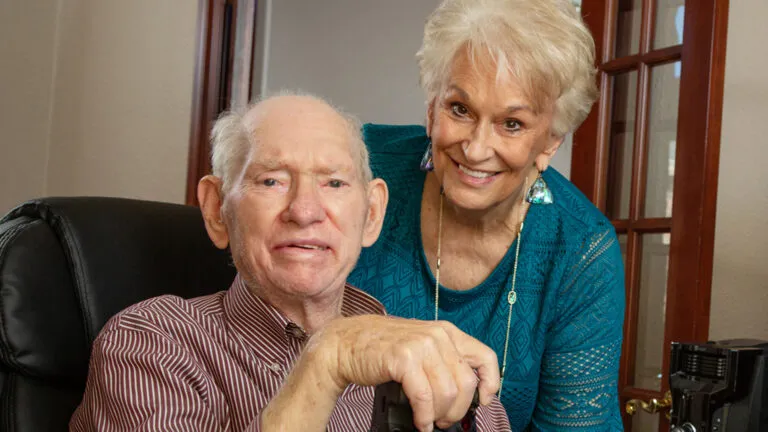 Joe and Judy Spence; photo by Shevaun Williams