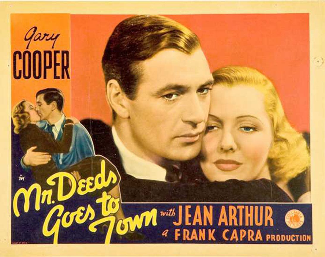 Mr. Deeds Goes to Town poster