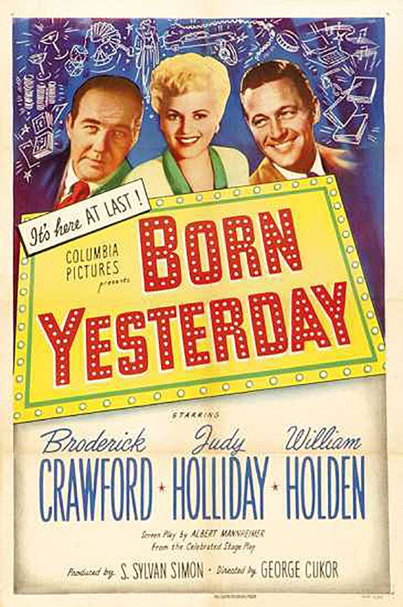 Born Yesterday poster