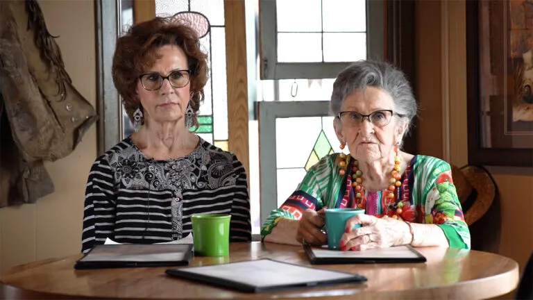 Yvonne Braziel (left) and her mother, Jessica