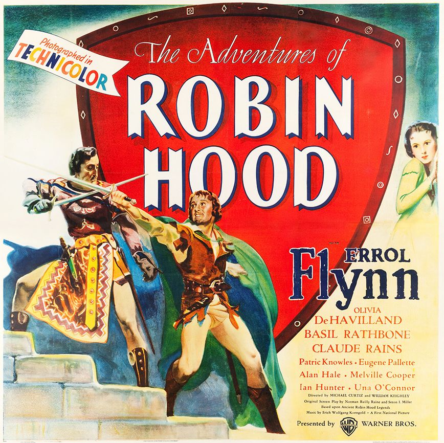 The Adventures of Robin Hood poster