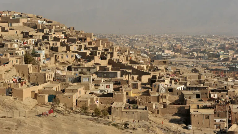 Kabul, Afghanistan; photo Getty Image/christophe_cerisier