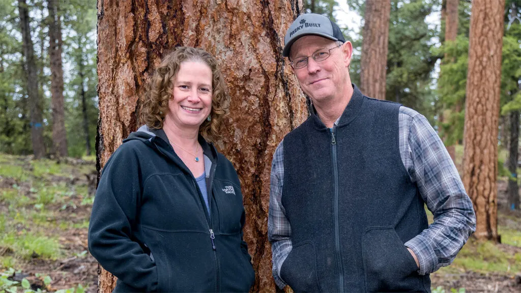 Susan Jane Brown and Mark Webb; photo by Randy Boverman