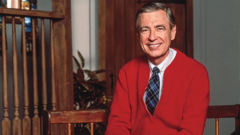 Fred Rogers of Mister Rogers' Neighborhood. credit: Deborah Feingold/Corbis via Getty Images