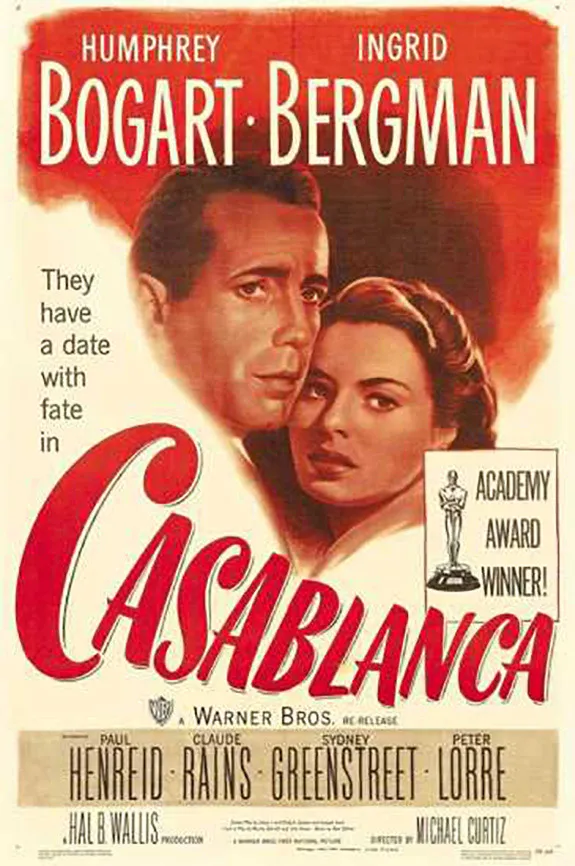 Casablanca poster