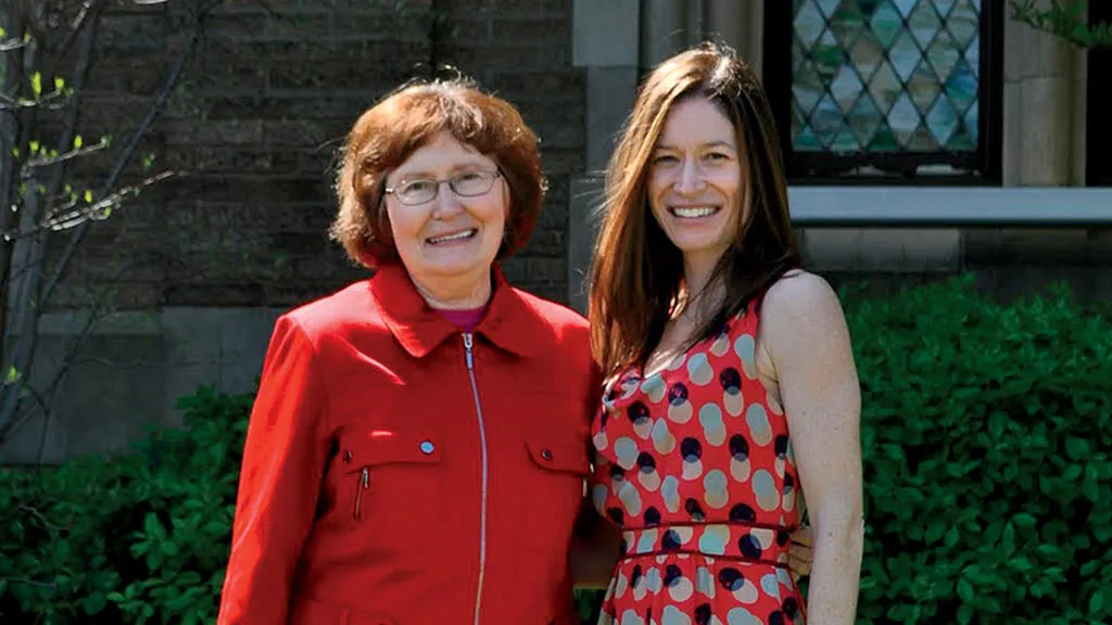 Kristen Kemp and her mother, Carolyn; photo courtesy Kristen Kemp