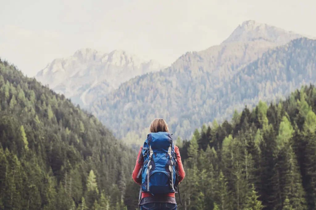 Hiking in nature; Getty Images