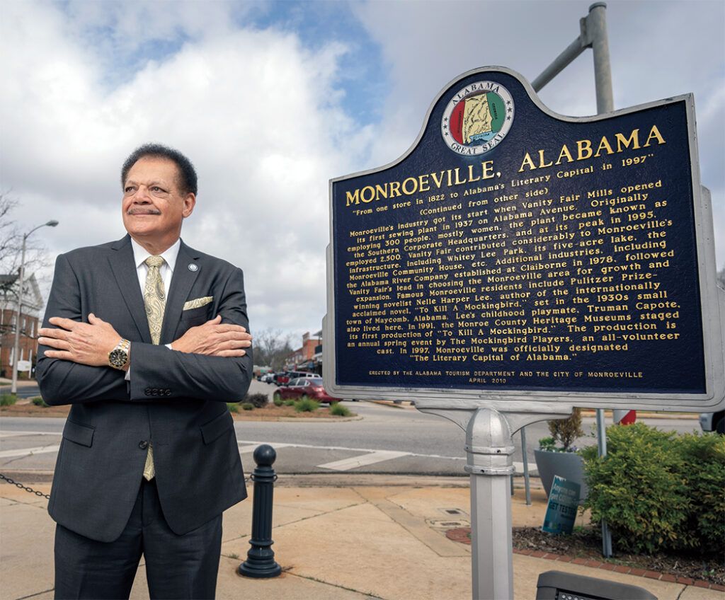 Mayor Charles Andrews; photo by Michael A. Schwarz