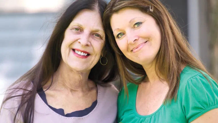 Shell and her mom; Photo credit: Matthew Gilson