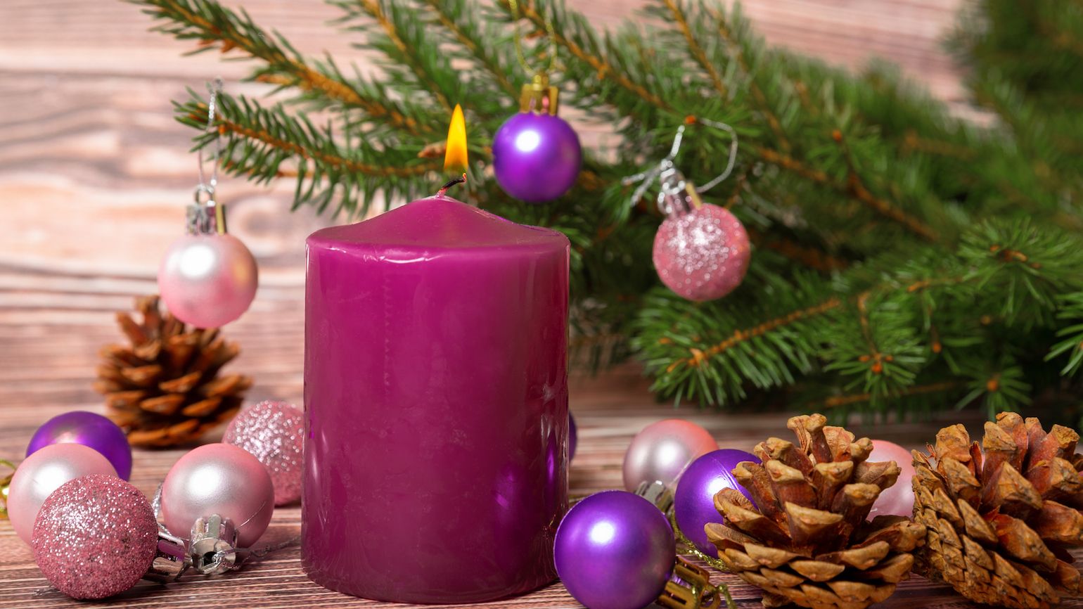 Advent candle