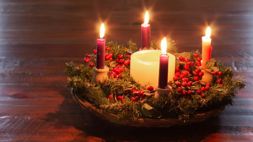 Advent wreath