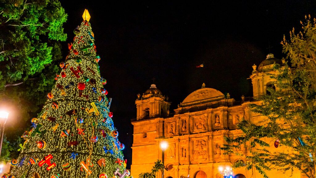 Oaxaca Juarez Mexico. Cathedral