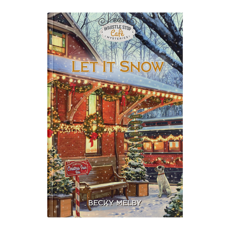 Whistle Stop Café Mysteries Book 7: Let It Snow - Hardcover-0