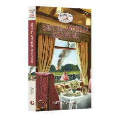 Whistle Stop Café Mysteries Book 14: Set the World on Fire-0